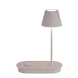 LED-TISCHLEUCHTE 25/12/33 cm   - Grau, Design, Kunststoff/Metall (25/12/33cm) - Novel
