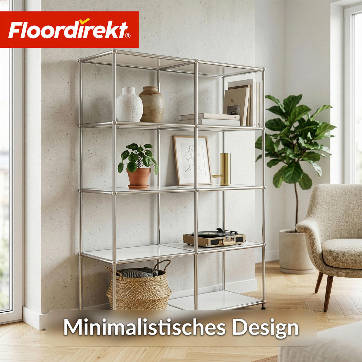 STANDREGAL  - Basics (78/118/40cm) - Floordirekt