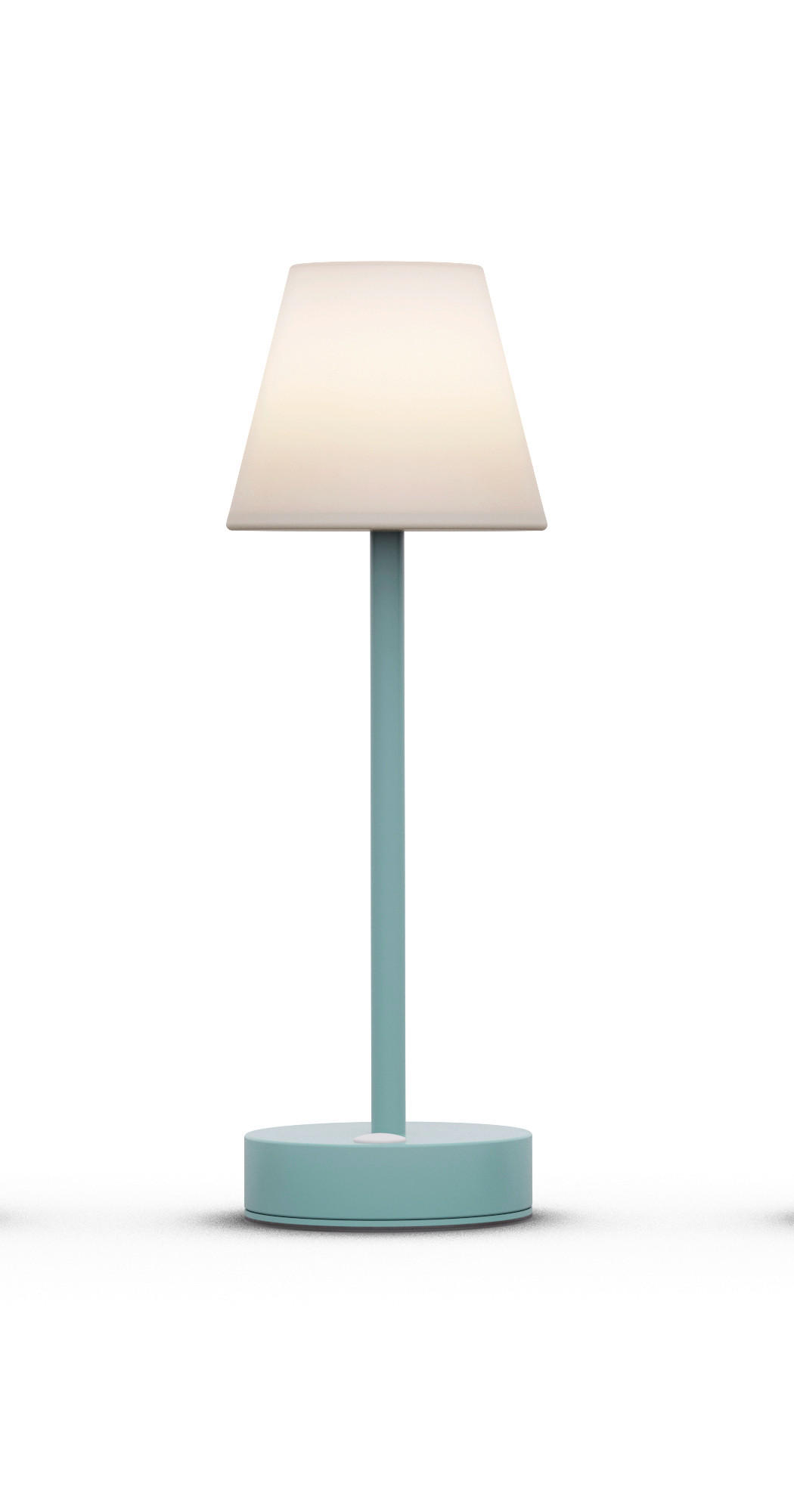 LED-AUßENLEUCHTE   - Weiß/Mintgrün, KONVENTIONELL, Kunststoff/Metall (11/32/11cm) - Newgarden