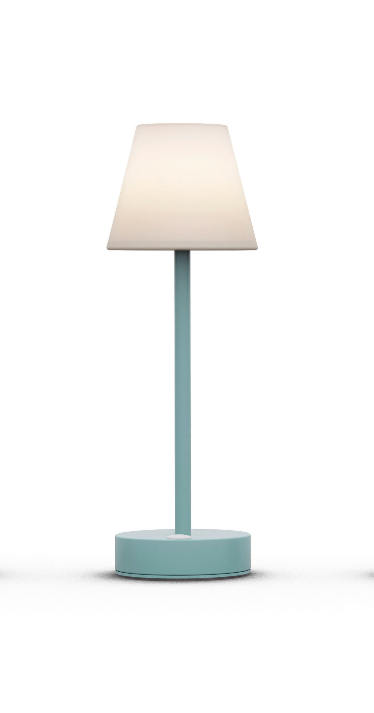 LED-AUßENLEUCHTE   - Weiß/Mintgrün, KONVENTIONELL, Kunststoff/Metall (11/32/11cm) - Newgarden