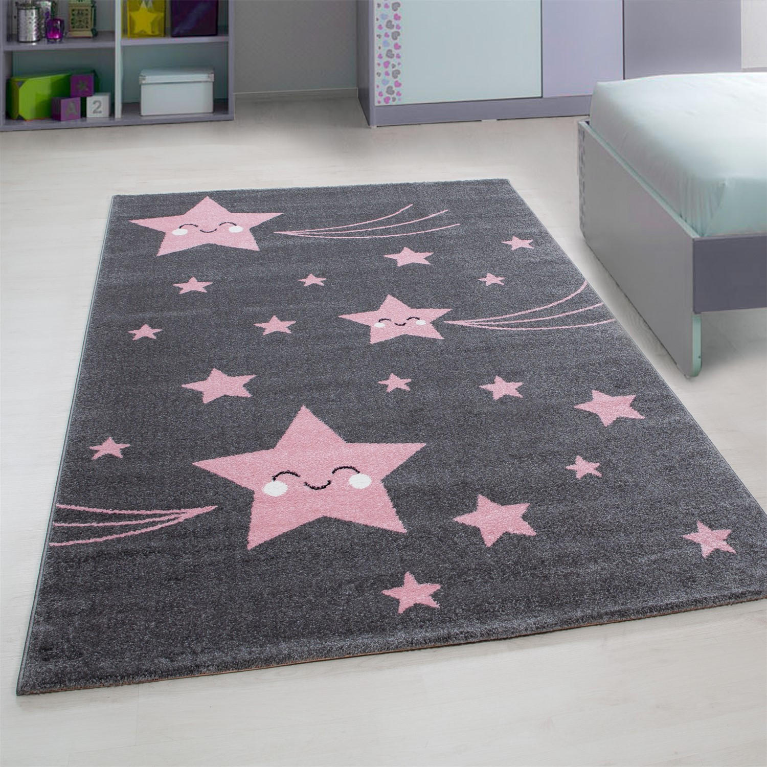 BARNMATTA 200/290 cm Kids  - pink, Trend, textil (200/290cm) - Ben'n'jen