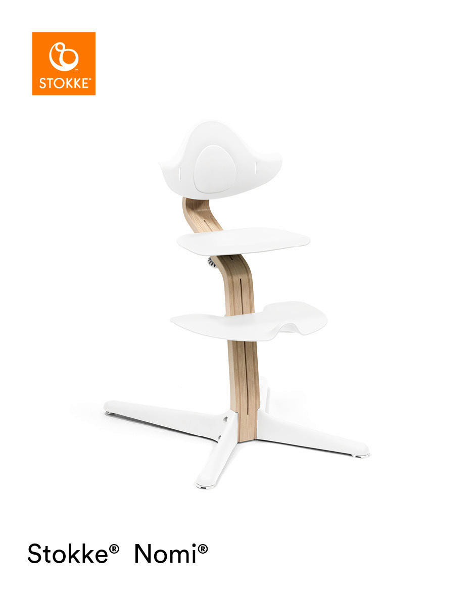 HOCHSTUHL Nomi Naturfarben, Weiß  - Naturfarben/Weiß, Basics, Holz (52/83.50/59cm) - Stokke