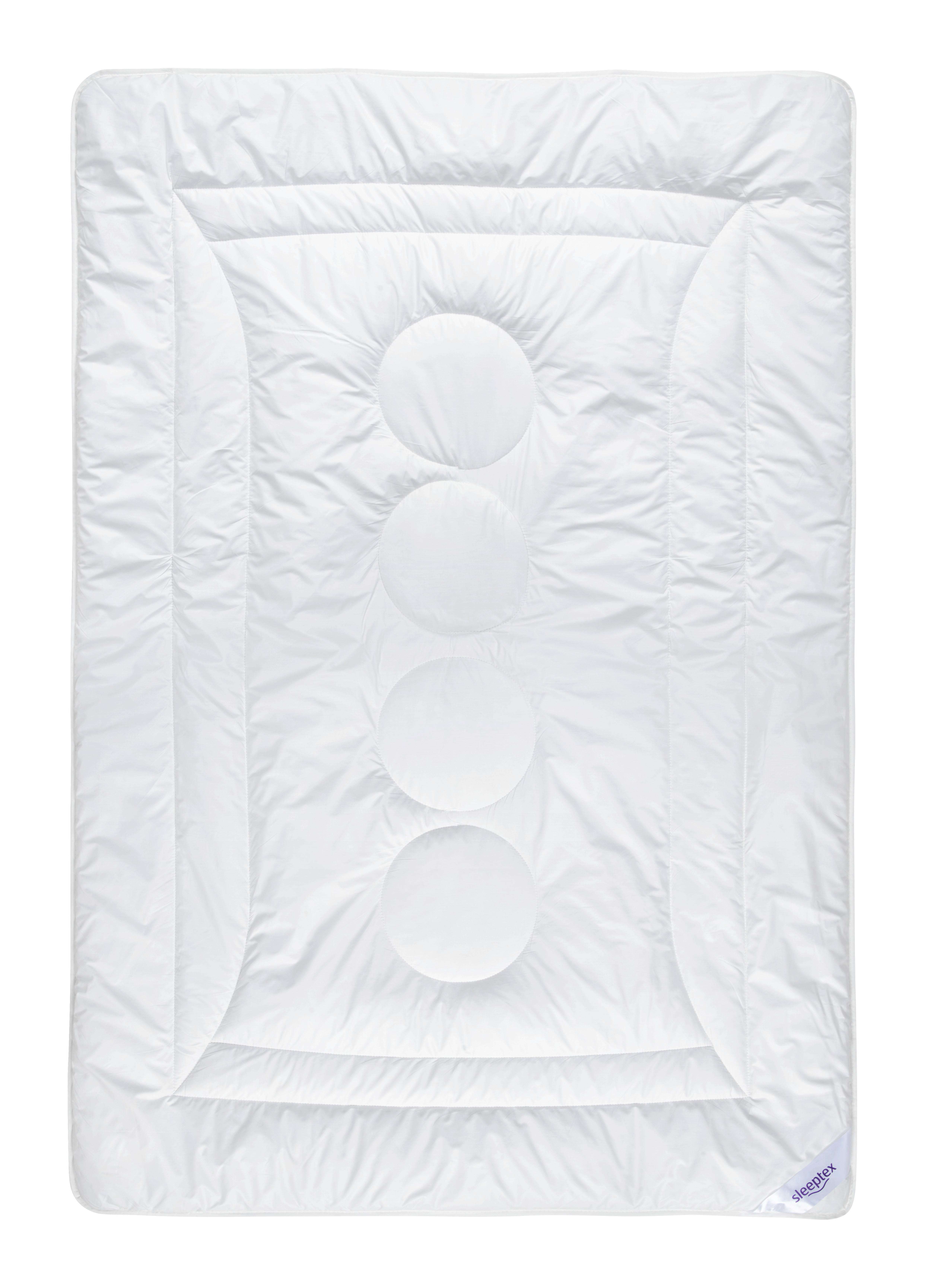 CELOROČNÍ PŘIKRÝVKA, 140/200 cm, polyester - bílá, Basics, textil (140/200cm) - Sleeptex
