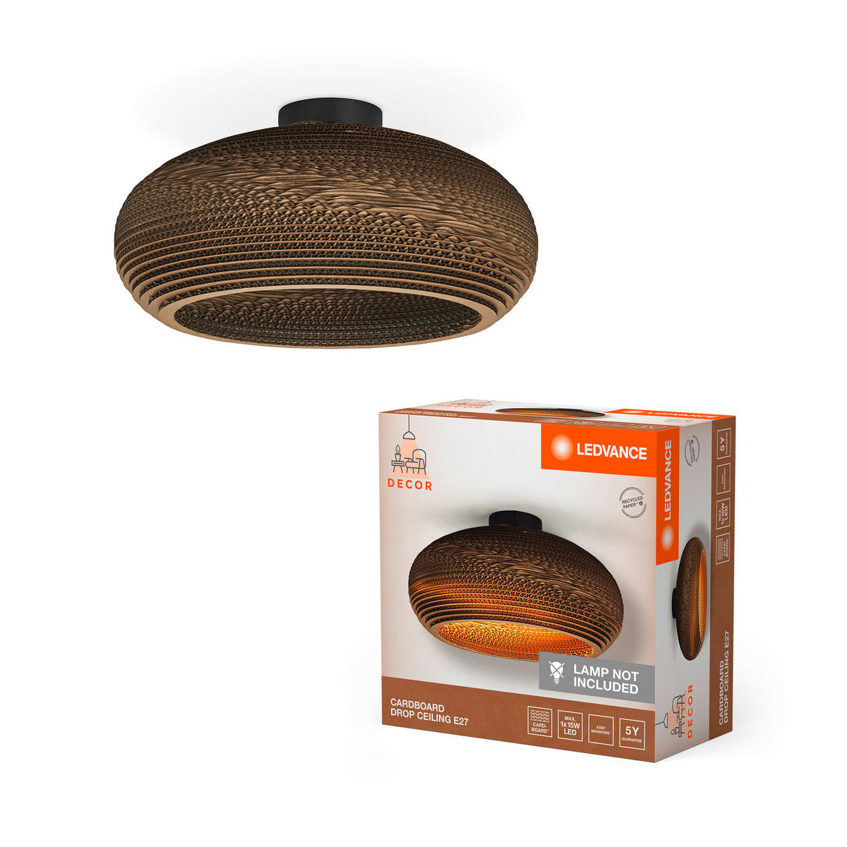 DECKENLEUCHTE 40/20,5 cm   - KONVENTIONELL (40/20,5cm) - Ledvance