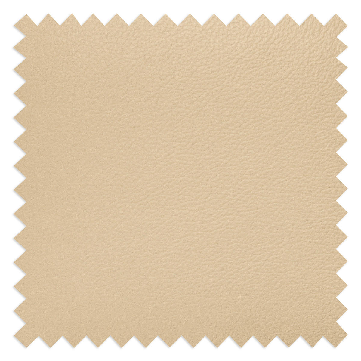 ECKSOFA in Lederlook Echtleder Beige  - Chromfarben/Beige, Design, Leder/Textil (241/168cm) - Livetastic