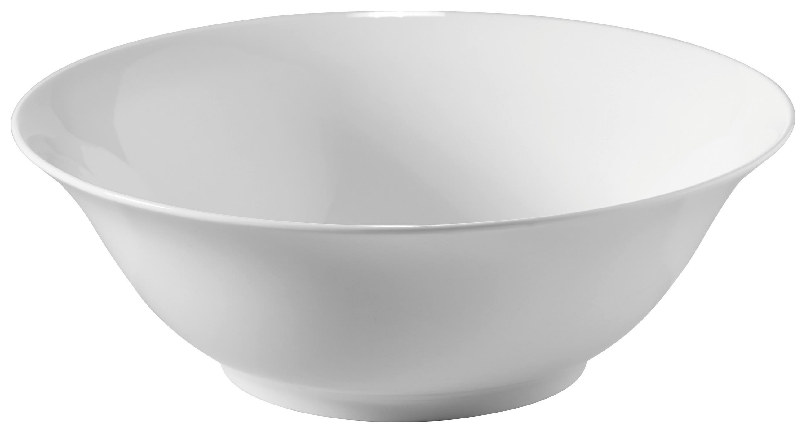 SALATSCHÜSSEL  SUNSET 18 cm  - Weiß, Basics, Keramik (18cm) - Novel
