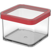 POSUDA ZA ZALIHE  0,5 l   - crvena, Basics, plastika (10/10/7,2cm) - Rotho