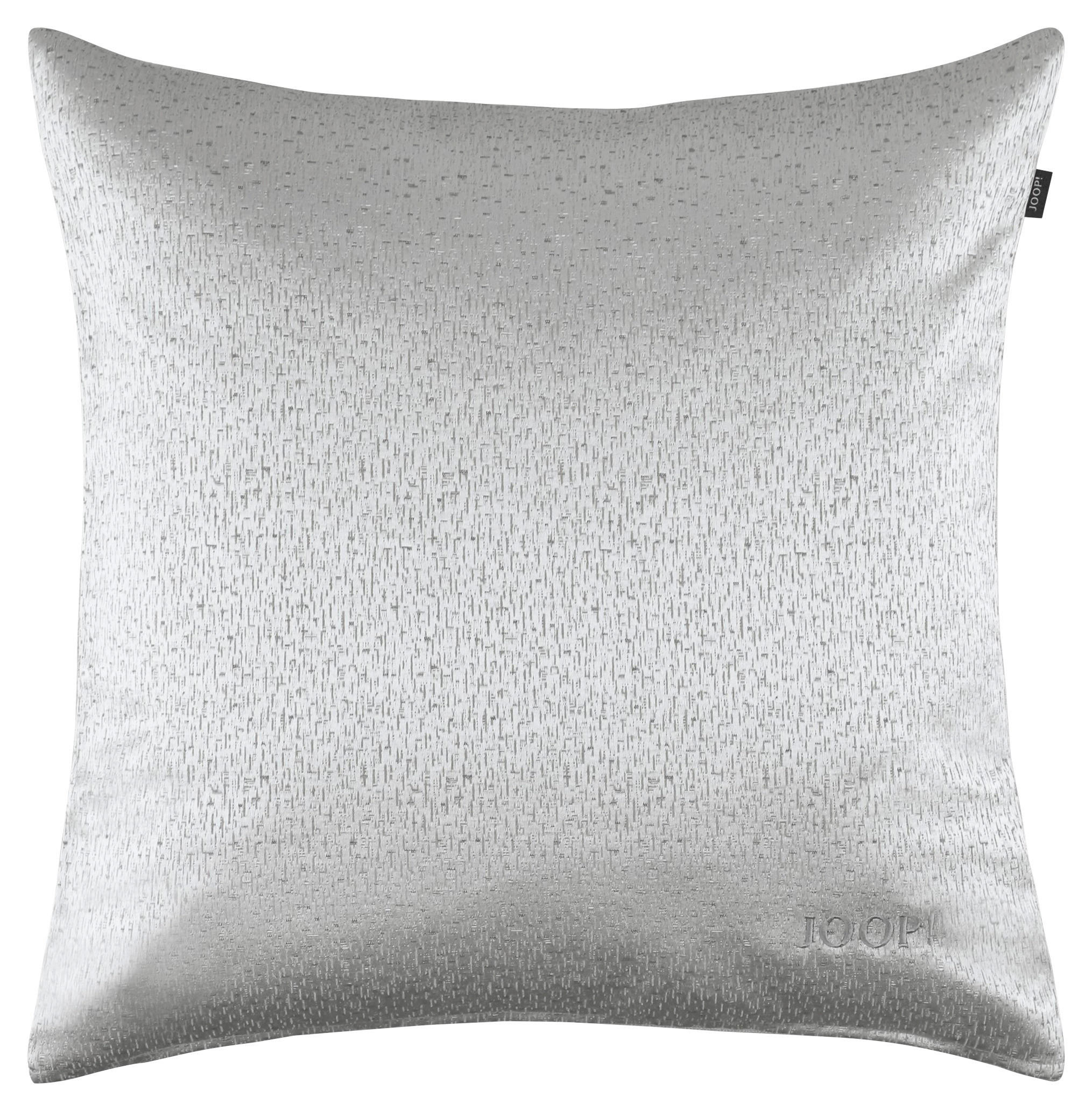 KISSENHÜLLE J!Vibrance silber 50/50 cm  - Silberfarben/Hellgrau, Basics, Textil (50/50cm) - Joop!