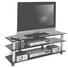 TV STOLEK - černá/barvy chromu, Design, kov/umělá hmota (110/40/45cm) TV STOLEK - černá/barvy chromu, Design, kov/umělá hmota (110/40/45cm)