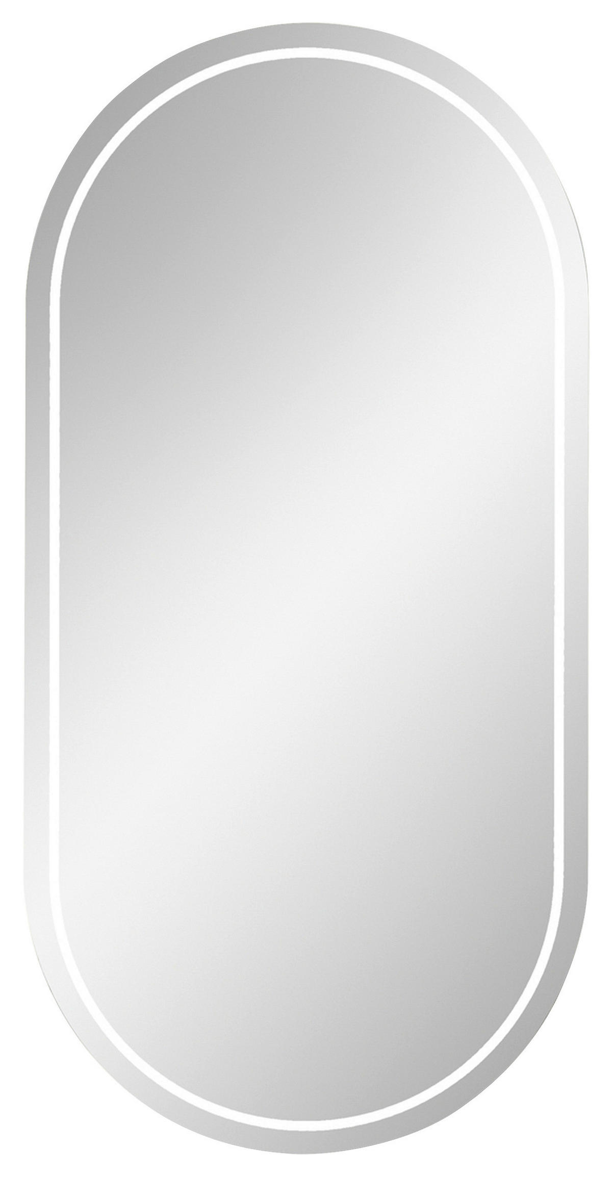 SPIEGELSCHRANK 45,1/90,1/14,5 cm  - Eichefarben, Natur, Glas/Holzwerkstoff (45,1/90,1/14,5cm) - Sadena