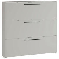 SCHUHKIPPER  in 140/129/19 cm  - Kaschmir/Schwarz, Basics, Holzwerkstoff/Kunststoff (140/129/19cm)