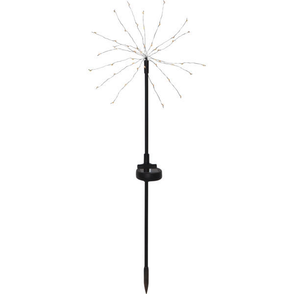 SVJETILJKA SOLARNA  - crna, Design, metal (25/60cm)