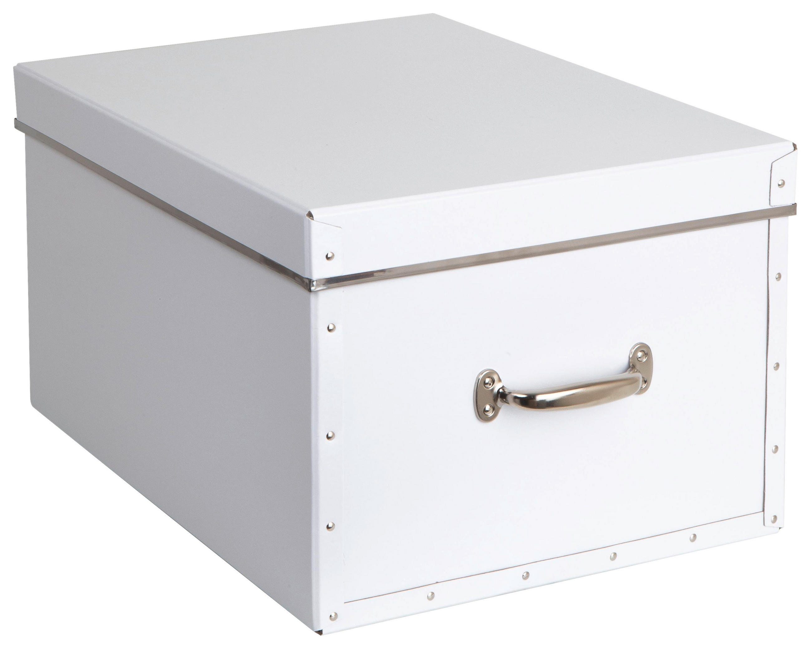 KARTONAGE    51/38/28,5 cm  - Weiß, Basics (51/38/28,5cm)