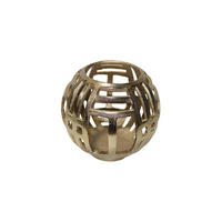 TEELICHTHALTER - Goldfarben, Basics, Metall (14/14/14cm)