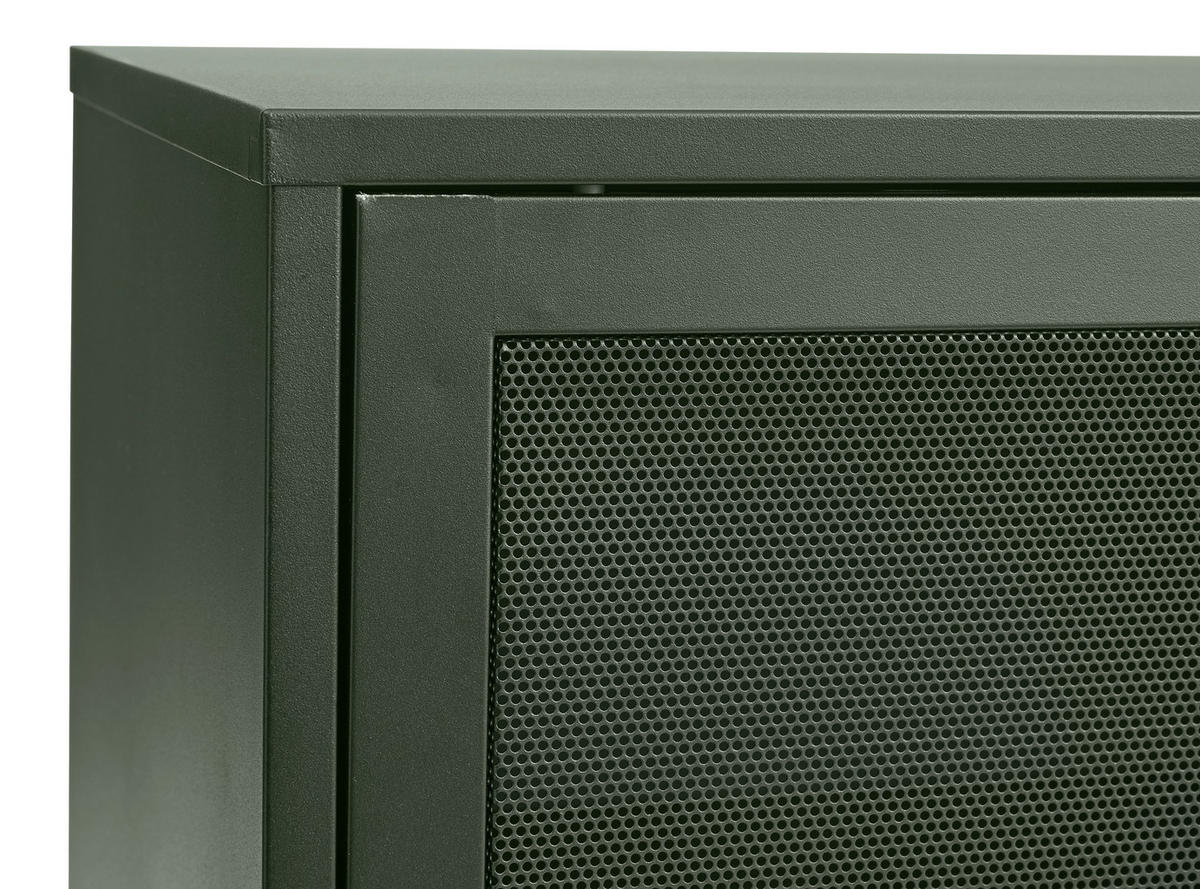 SIDEBOARD  in 160/75/45 cm  - Olivgrün, Basics, Metall (160/75/45cm) - Boxxx