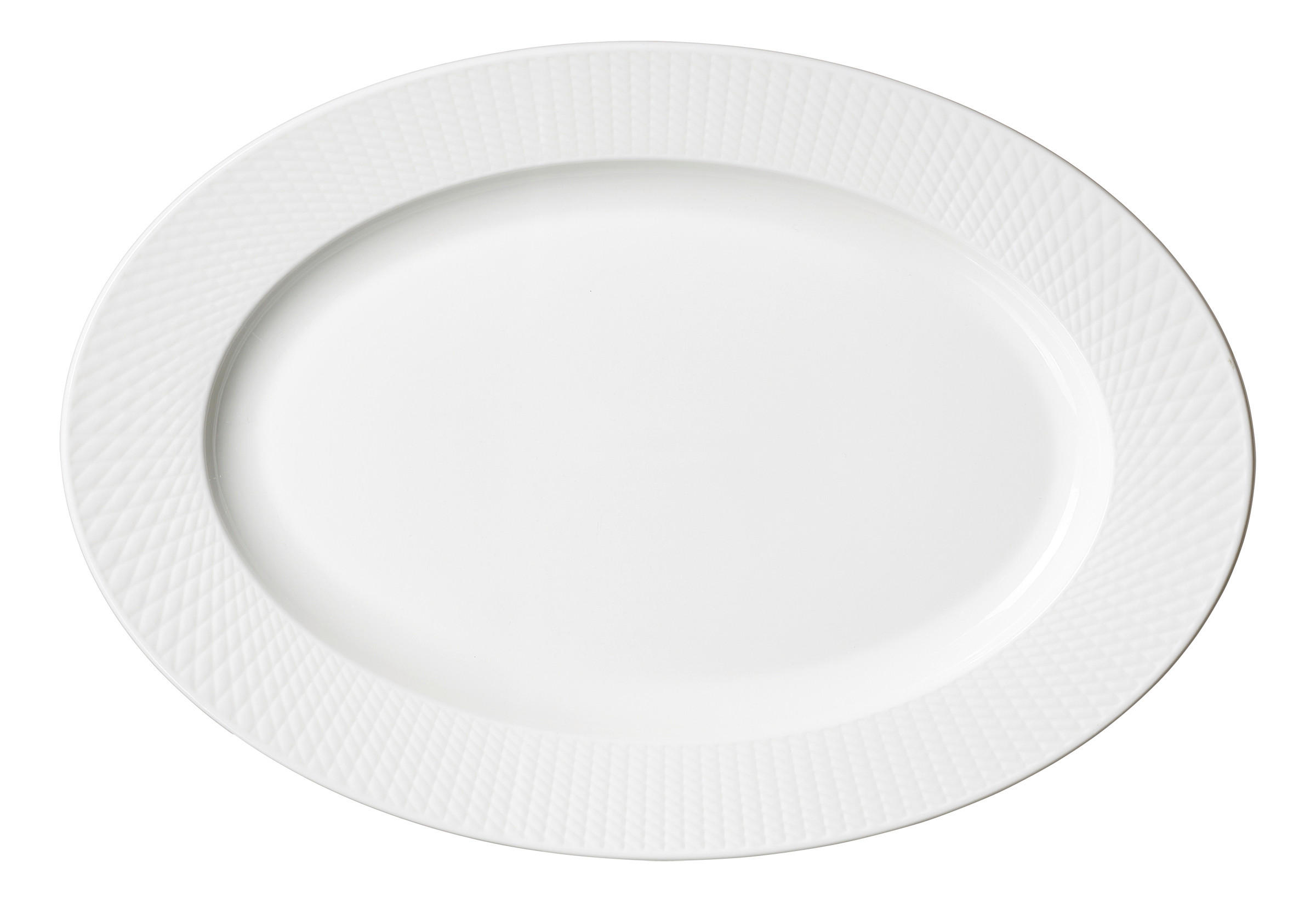 SERVIERPLATTE Saphir  - Weiß, KONVENTIONELL, Keramik (36/25/3cm) - Ritzenhoff Breker
