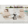 SONNENLIEGE 104/76-93/63 cm  - Creme, MODERN, Textil/Metall (104/76-93/63cm) - Ambia Garden