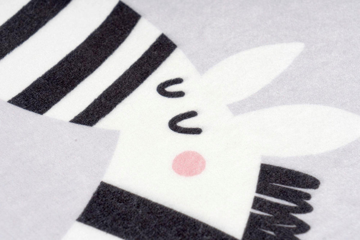 FLACHWEBETEPPICH 115/160 cm Grau  - Grau, Basics, Textil (115/160cm) - Kayoom