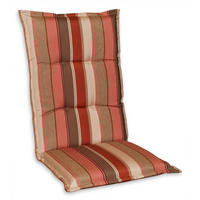 SESSELAUFLAGE in  - Hellbraun/Dunkelrosa, Basics, Textil (120/9/50cm)