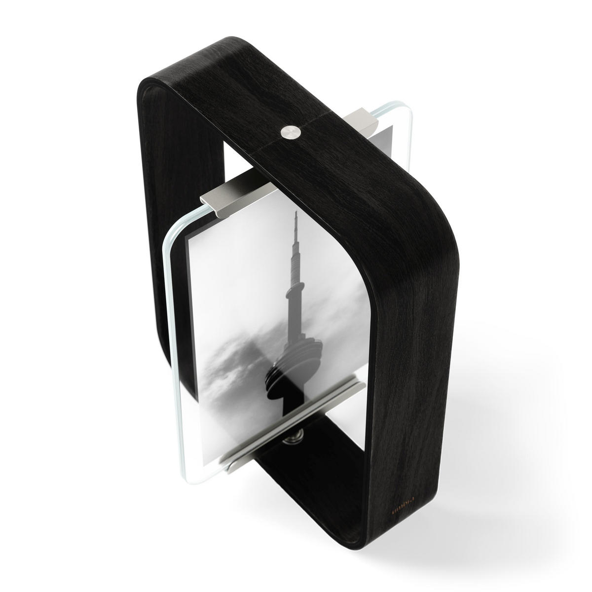 BILDERRAHMEN - Schwarz, KONVENTIONELL, Glas/Holz (19/24/5cm) - Umbra