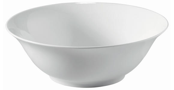SALATSCHÜSSEL SUNSET 18 cm - Weiß, Basics, Keramik (18cm) - Novel