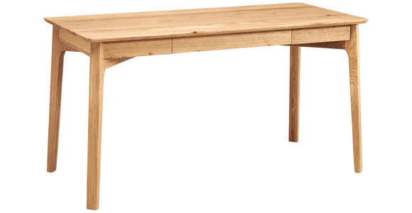SCHREIBTISCH 140/65/75 cm  in Eichefarben  - Eichefarben, Natur, Holz (140/65/75cm) - Linea Natura