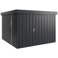 GERÄTEHAUS 325/220/323 cm  - Anthrazit, Basics, Metall (325/220/323cm)