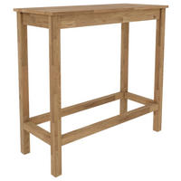 BARTISCH Wildeiche massiv rechteckig Wildeiche  - Wildeiche, KONVENTIONELL, Holz (108/45/107cm) - Cantus