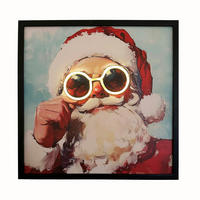 HOLZBILD  - Rot, Basics, Holz (45/45/3,5cm)