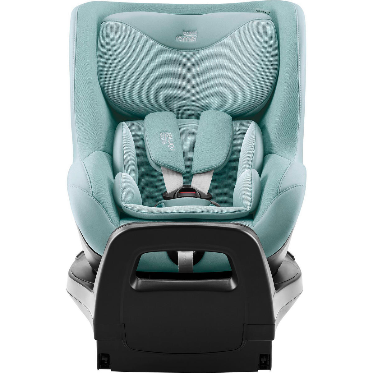 REBOARDER-KINDERSITZ Dualfix Pro M  - Pastellblau, Basics, Textil (44/48/74cm) - Britax Römer