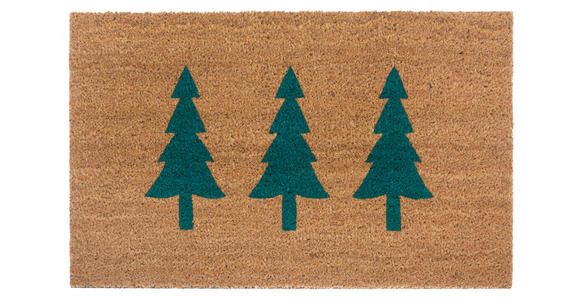KOKOSMATTE 45/75 cm Mix Mats - Hellbraun/Dunkelgrün, Basics, Naturmaterialien/Kunststoff (45/75cm) - Esposa
