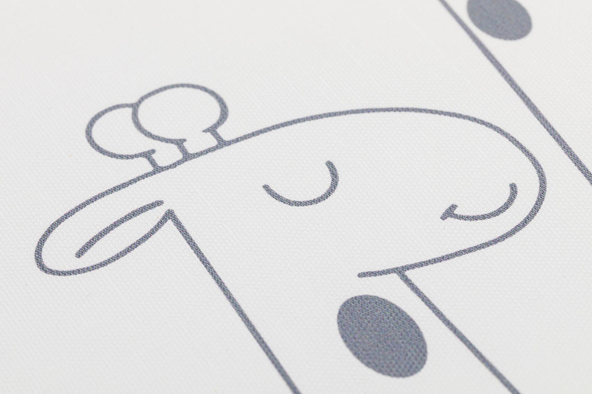 WICKELAUFLAGE - Weiß/Grau, Basics, Kunststoff (70/48/6cm) - Fillikid