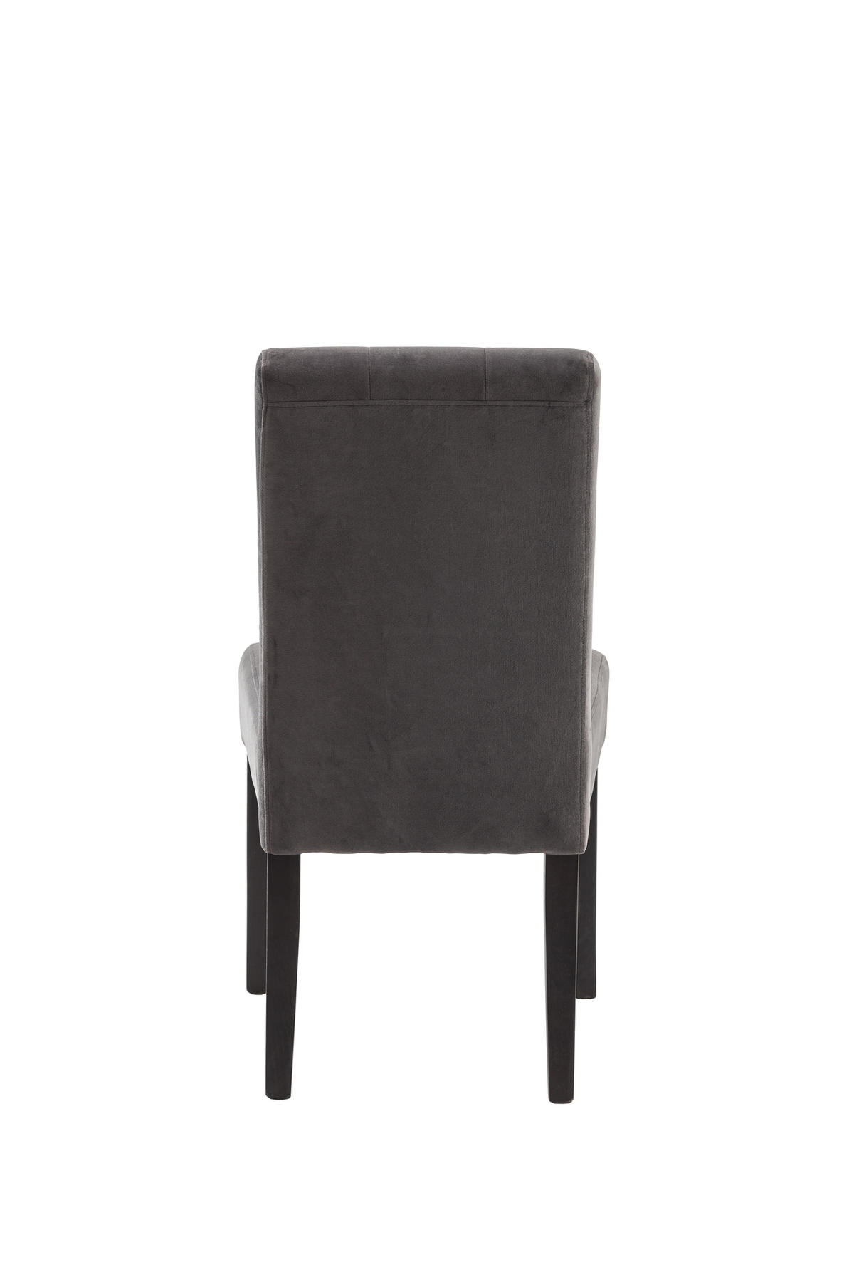 STOLICA  tamno siva  drvo, tekstil      - tamno siva/wenge boje, Design, drvo/tekstil (48,5/95,5/64cm)