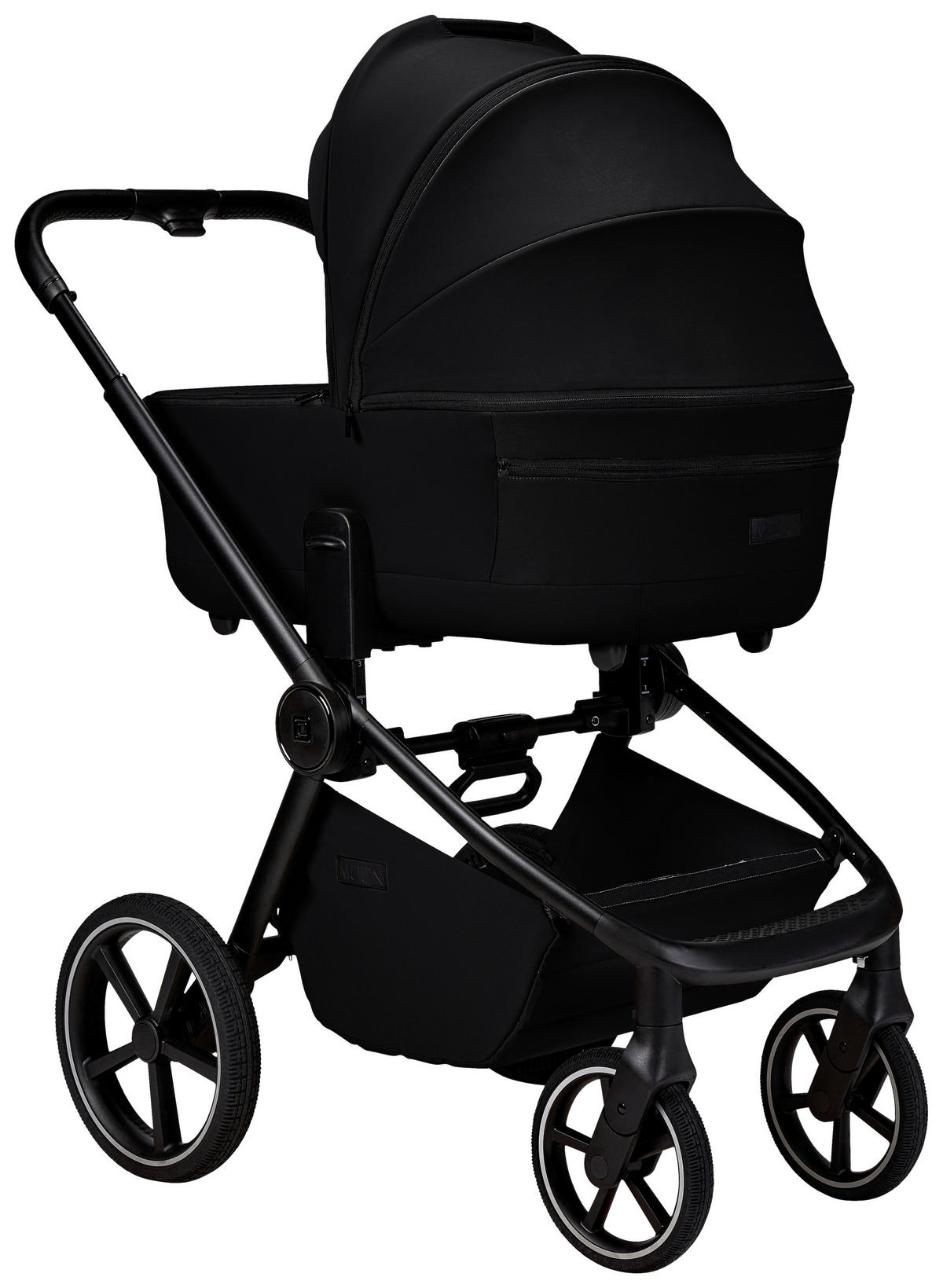 KOMBIKINDERWAGEN  Resea 2.0  Onyx  - Schwarz, Basics, Textil (96/57/114cm) - Moon