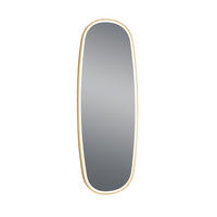 BADEZIMMERSPIEGEL 60/160/4 cm  - Goldfarben/Schwarz, MODERN, Glas/Metall (60/160/4cm)