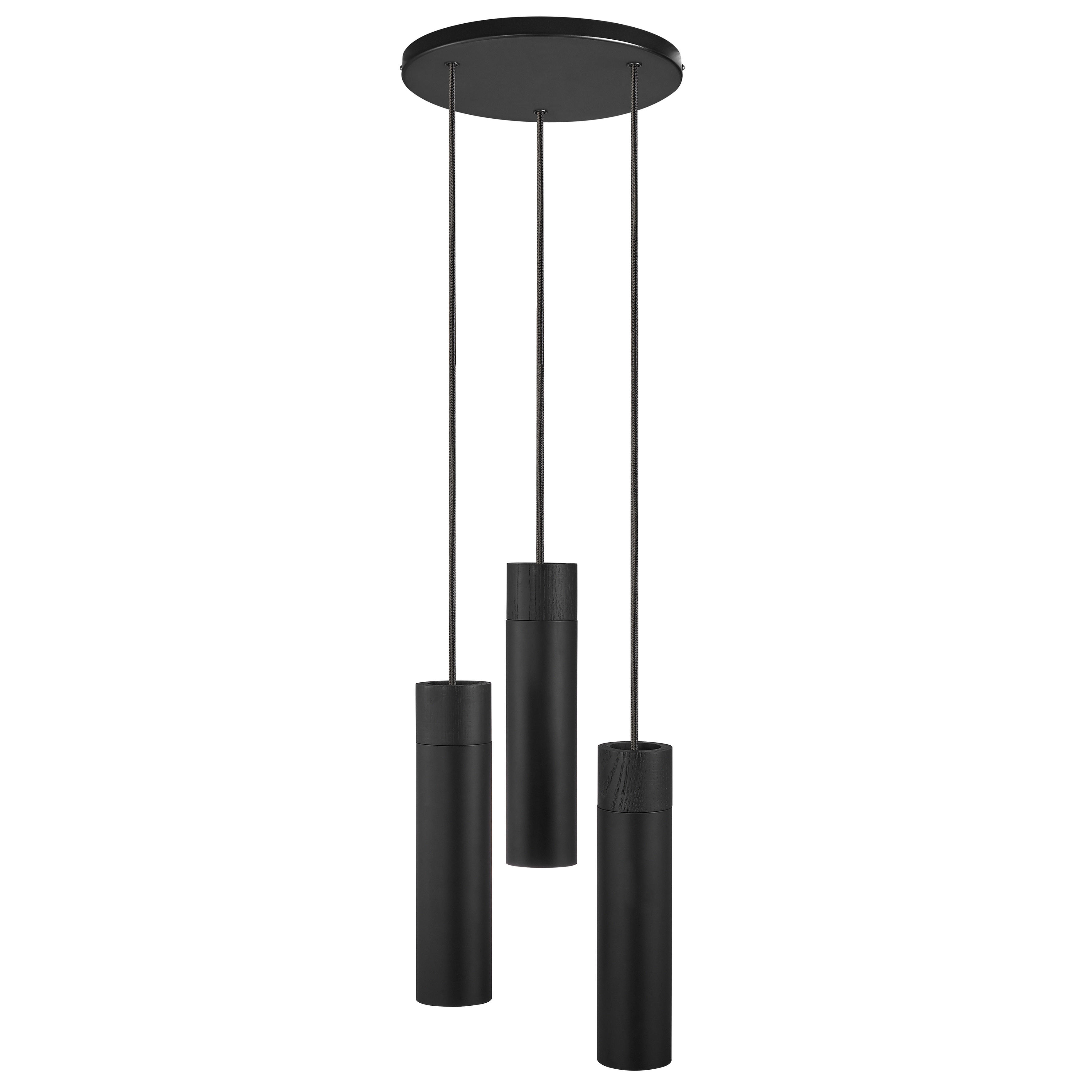 HÄNGELEUCHTE 22/24,6 cm  - Schwarz, Design, Holz/Metall (22/24,6cm) - Nordlux