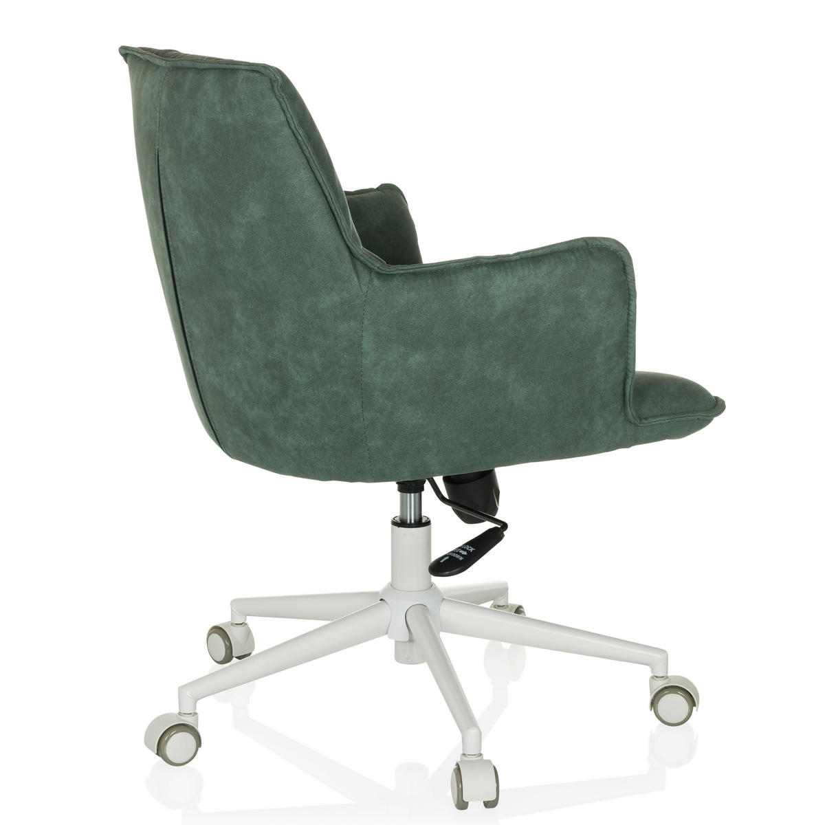 DREHSTUHL Mintgrau  - Mintgrau/Weiß, MODERN, Kunststoff/Textil (54/85/70cm) - MID.YOU