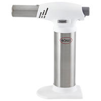 MINI-GASBRENNER   - Edelstahlfarben/Weiß, KONVENTIONELL, Kunststoff/Metall (16/13/5,4cm) - Rösle