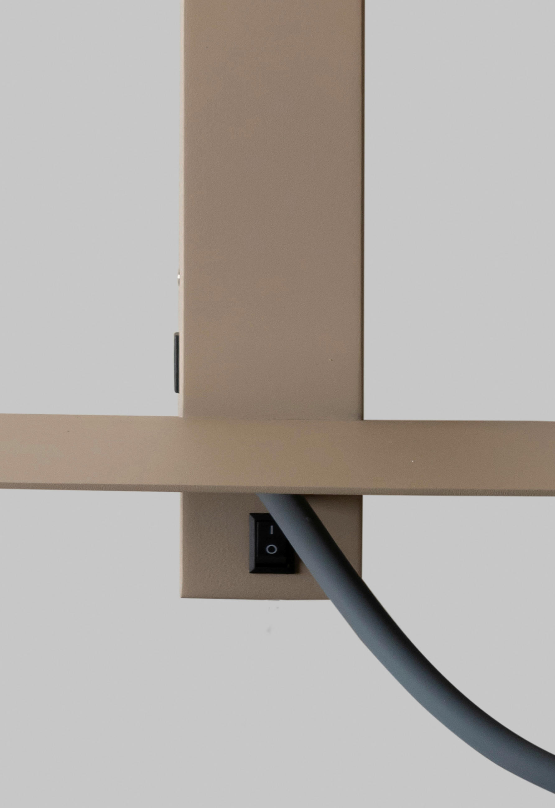 Thumbnail - It's about Romi Wandleuchte It's about RoMi, Beigebraun, Textil, rund,rund, 22x52x23.6 cm, USB-Anschluss zum Laden von S...