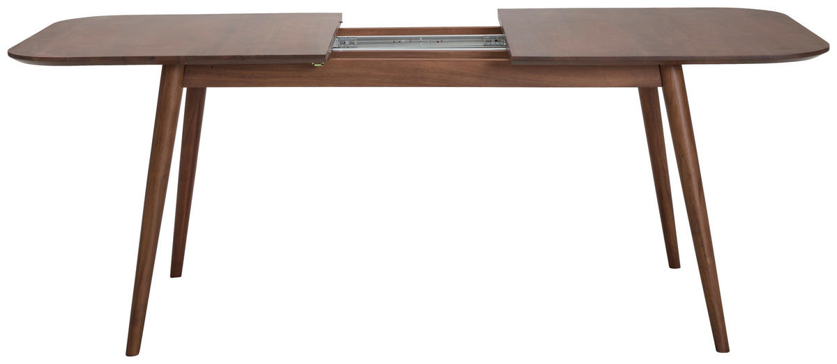ESSTISCH Akaziefarben rechteckig  ausziehbar  - Akaziefarben, MODERN, Holz (160/76/85cm) - Livetastic
