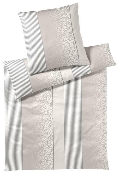 POSTELJNINA LEO 140/200 cm mako saten krem barve  - krem barve, Konvencionalno, tekstil (140/200cm) - Joop!