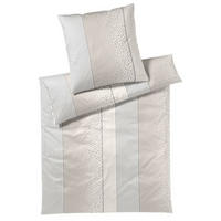 POSTELJNINA LEO 140/200 cm mako saten krem barve  - krem barve, Konvencionalno, tekstil (140/200cm) - Joop!