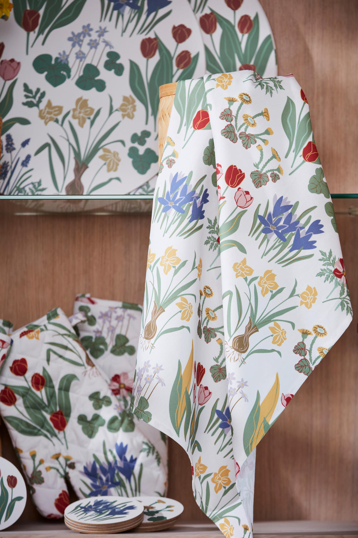 KÖKSHANDDUK multicolor  - multicolor, Basics, textil (50/70cm)