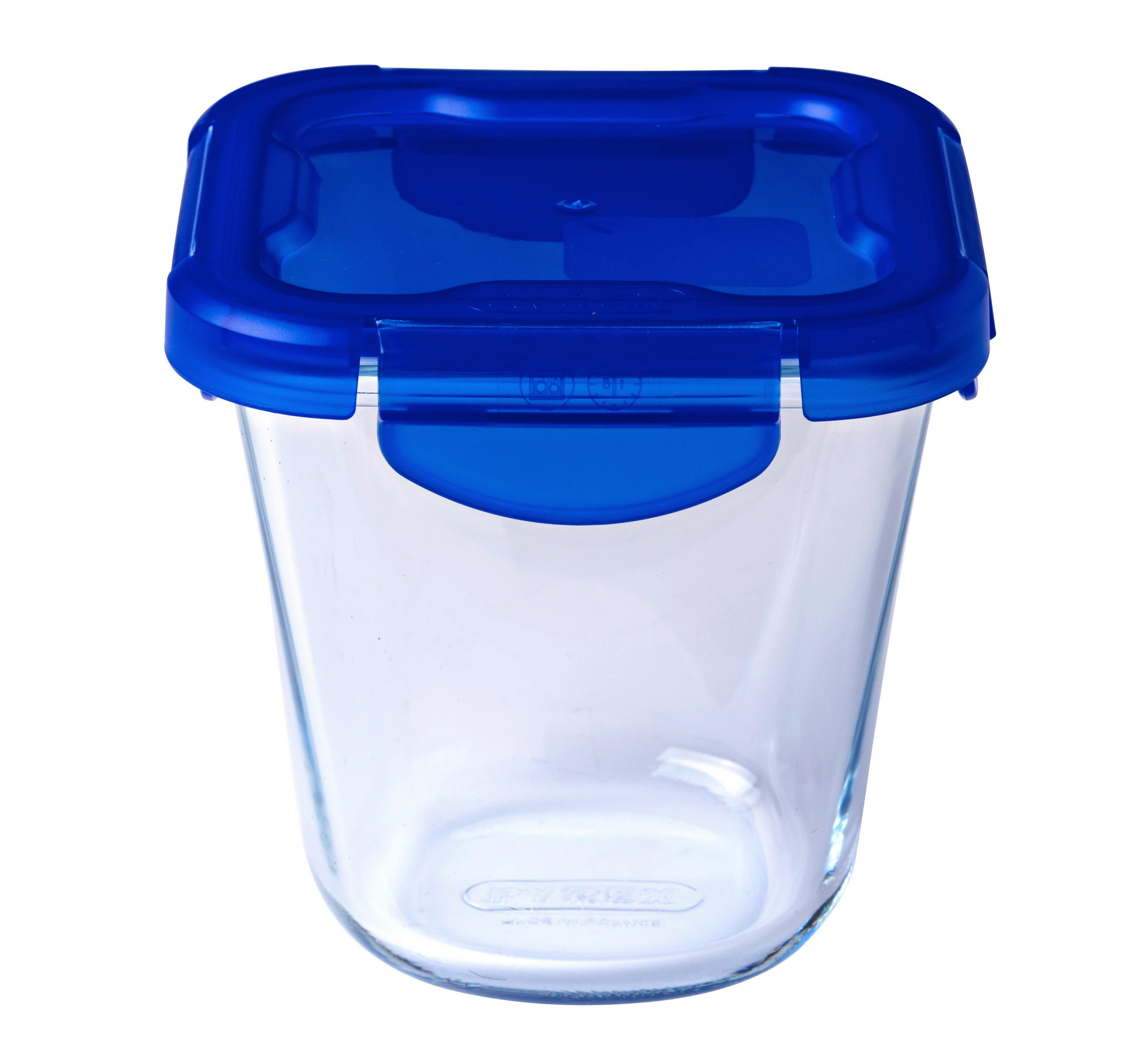 FAGYASZTÓ DOBOZ  0,8 l  - áttetsző/kék, Basics, műanyag/üveg (0,8l) - Pyrex