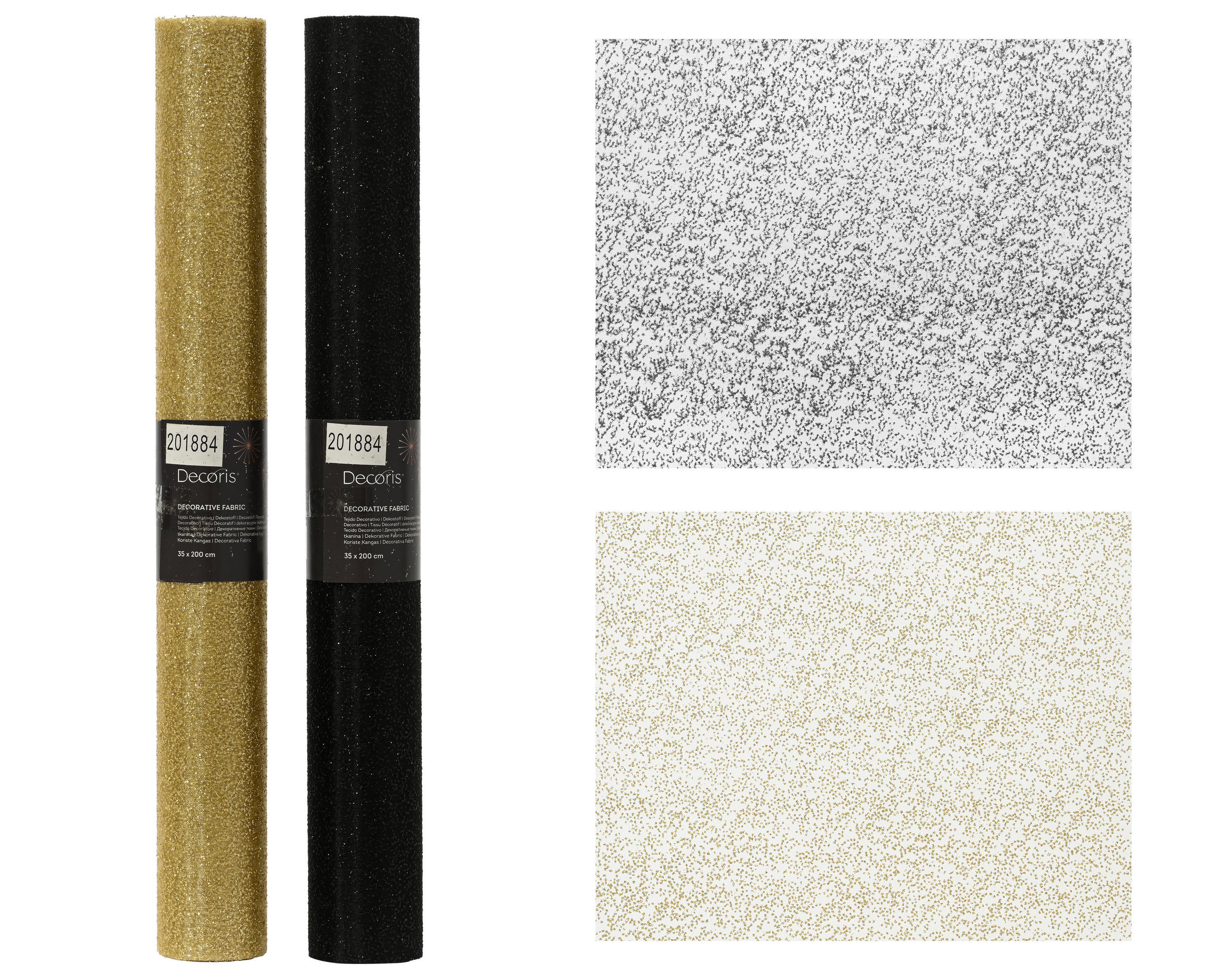 DEKORANYAG fm - szürke, Design, textil (200/35/0.1cm)