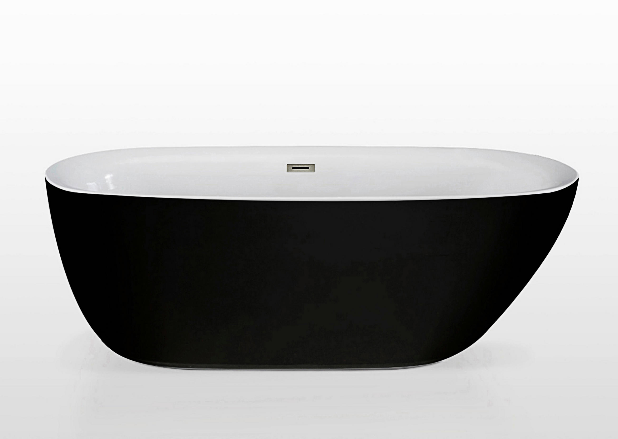 BADEWANNE freistehend  170/74/56 cm  - Weiß, KONVENTIONELL, Kunststoff (170/74/56cm) - Sanotechnik