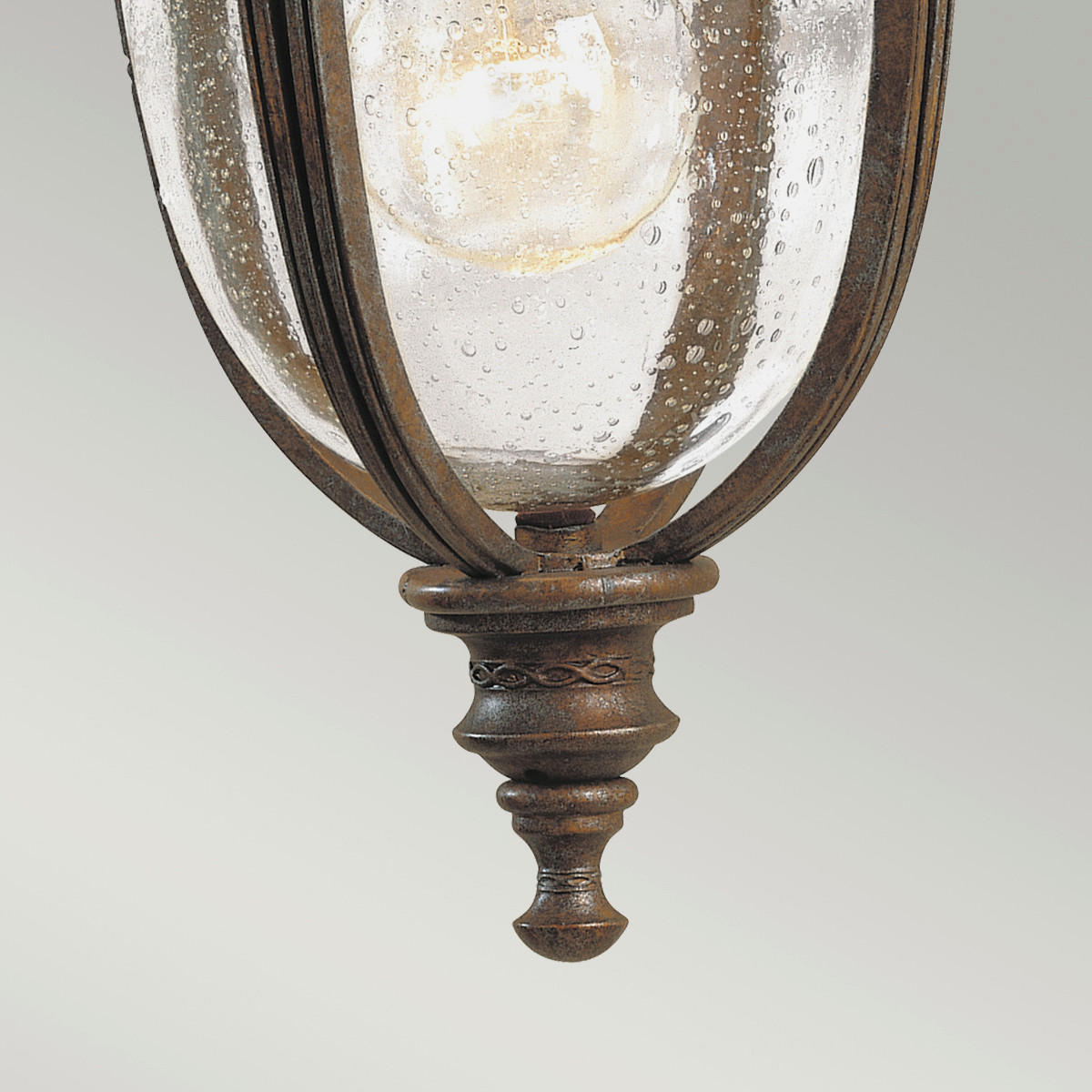AUßENWANDLEUCHTE FE-EB2-S-BRB   - Bronzefarben, KONVENTIONELL, Glas/Metall (16.7/32.1/19.1cm) - Elstead Lighting