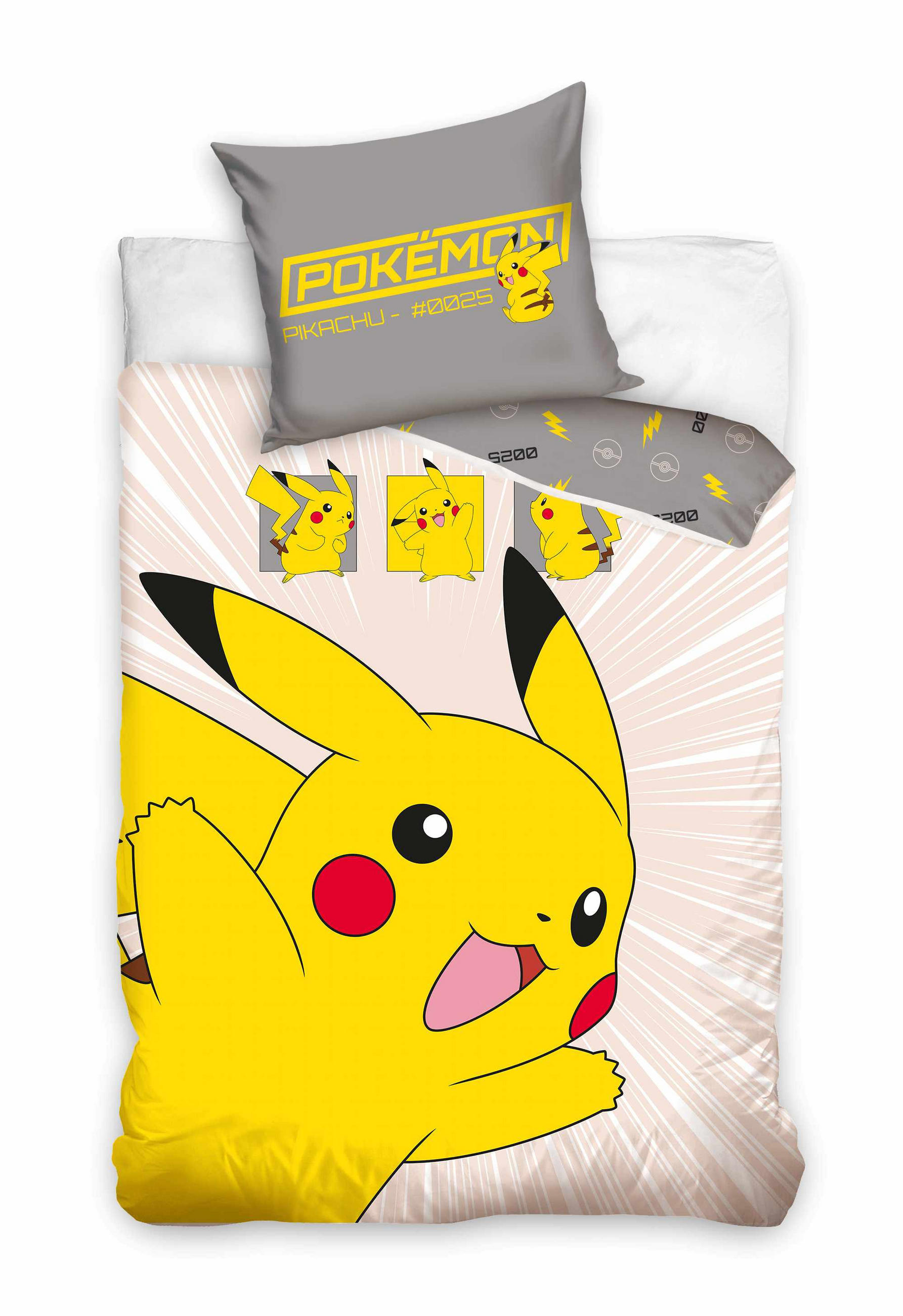 DEČJA POSTELJINA 140/200 cm tekstil  - Konvencionalno, tekstil (140/200cm) - POKEMON