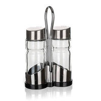 SLÁNKA A PEPŘENKA - Basics, kov/sklo (4/8.5/13.5cm)