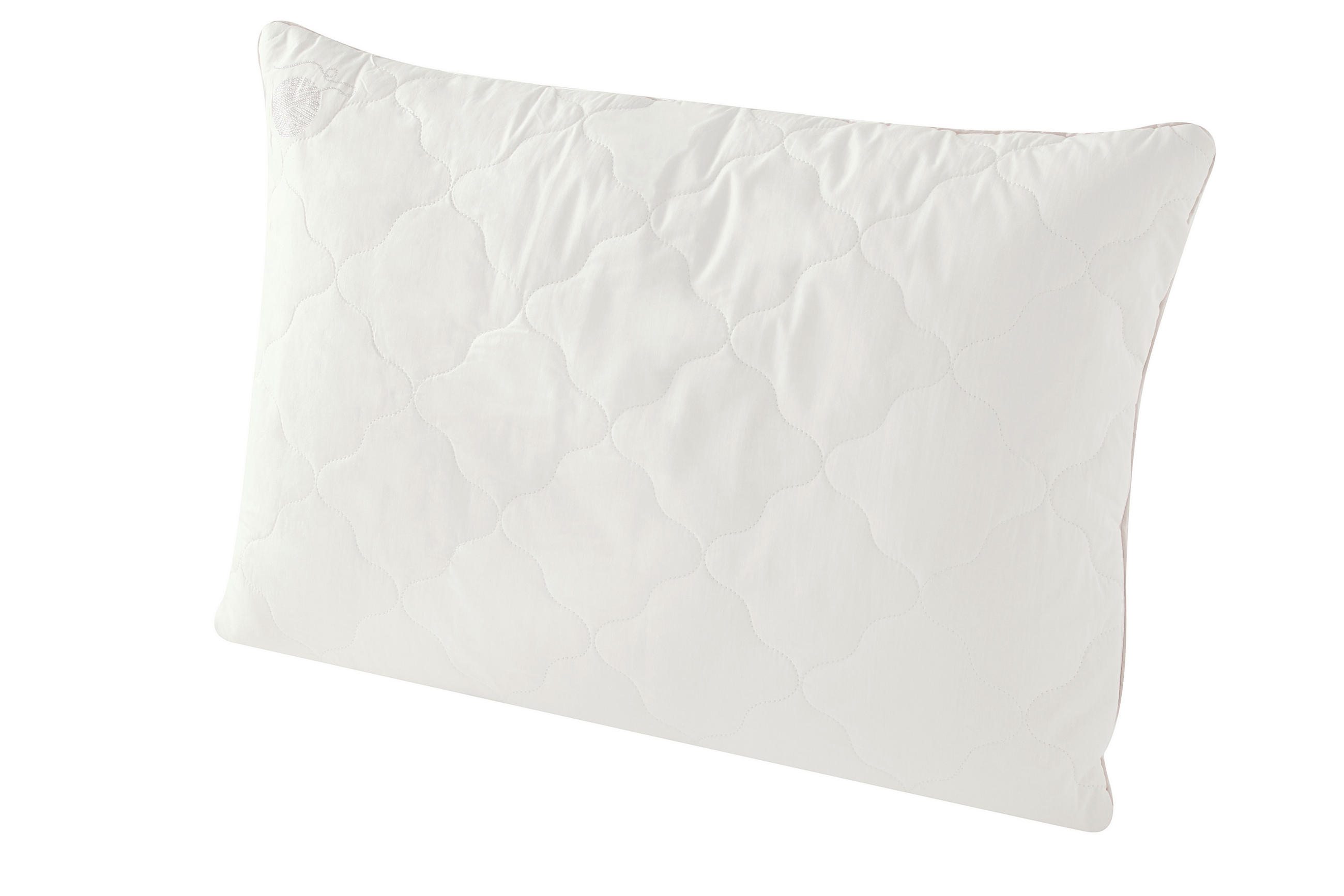 KOPFKISSEN        80/80/15,5 cm  - Weiß, Basics, Textil (80/80/15,5cm) - Yatas
